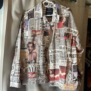 Marilyn Monroe denim Jacket From forever 21